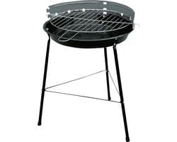 Master Grill MG Serie - Ronde Draagbare Houtskoolbarbecue - 32,5 cm - Stabiele Poten