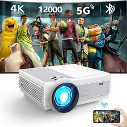 Projector - 4K - Mini Projector - Bluetooth - Draagbaar - 1080P — thumbnail 1
