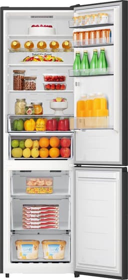 HISENSE  RB440N4AFC -  Koel-vriescombinatie - breedte 59.5 cm - hoogte 201.7 cm - inhoud 336 l - NoFrost — thumbnail 4