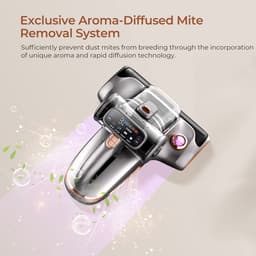 JIGOO T600 Dual-Cup Smart Anti-Mite Cleaner Bedstofzuiger, 700W 15KPa Zuigkracht, Huisstofmijt Sensor, UV-licht, Ultrasone Tech, 99,99% Mijtenverwijdering, EU-stekker - Grijs — thumbnail 4