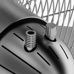 Stadler Form Charly Little – Tafelventilator – 3300 m³/u – Stil & Oscillerend – 3 standen - 40 m² / 100 m³ - Industrieel design — thumbnail 3