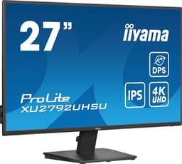 iiyama ProLite XU2792UHSU-B6 - 27 inch - 4K - IPS - USB-Hub (2x) — thumbnail 1