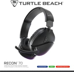 Turtle Beach Ear Force Recon 70P Black (2024) gaming headset — thumbnail 2