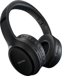 Voltma PowerBeats Koptelefoon - Headset met microfoon en IPX5 waterdicht - 80 uur Speeltijd - Headphone Bluetooth 5.2 - 27dB Active Noise Cancelling ANC - Hoofdtelefoon Draadloos - Multipoint Pairing - On-ear - Comfortabele Wireless Earphones — thumbnail 1