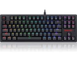 Redragon Knight Draadloze QWERTY Gaming Toetsenbord - 2.4 Ghz USB connector - USB-C kabel - Tenkeyless Mechanisch