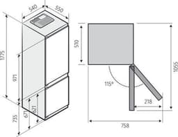 Samsung BRB26605DWW Inbouw Koel-vriescombinatie — thumbnail 5