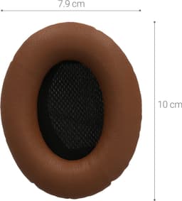 kwmobile 2x oorkussens geschikt voor Bose Quietcomfort 35 35II 25 15/QC35 QC35II QC25 QC15 - Earpads voor koptelefoon in donkerbruin — thumbnail 5