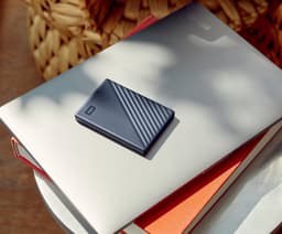 Western Digital My Passport - Compatibel met Mac - Externe Harde Schijf - Blauw - 4 TB — thumbnail 3