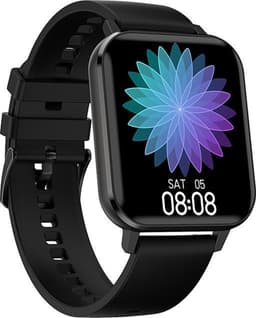 Belesy® Retina X - Smartwatch Dames - Smartwatch Heren - Horloge - 1.78 inch - Kleurenscherm - Full Touch - Stappenteller - Multi Sport - Multi Watchfaces - Maak je eigen wijzerplaat functie - Siliconen - Zwart - Moederdag — thumbnail 3