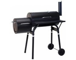 Vaggan Smoker Houtskoolbarbecue - zwart