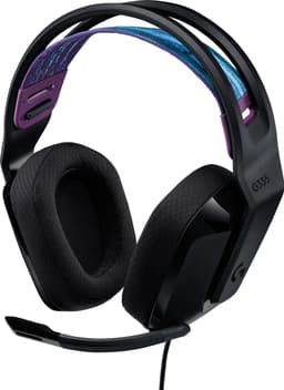 Logitech G335 - Bedrade Gaming Headset - PC, Playstation, Xbox, Switch - Zwart — thumbnail 1