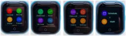 GPSHorlogeKids - GPS horloge kind - smartwatch kinderen - 4G videobellen - GPS tracker - SOS-alarm - zaklantaarn - incl. simkaart - Base Zwart II — thumbnail 3