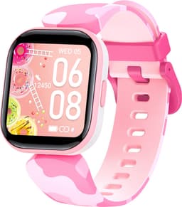 Smartwatch Kinderen-Waterdicht-Temperatuur-Berichten-Muziek-Hartslag — thumbnail 1