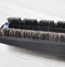 WiseGoods Premium Paarden Haar Parketborstel Geschikt Voor Miele - Stofzuiger Opzetborstel Vloer - Borstel Stofzuigers Zwart 35mm — thumbnail 2