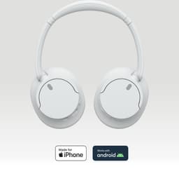 SONY WH-CH720N Over-ear Bedrade hoofdtelefoon met Noise-cancelling Wit — thumbnail 5