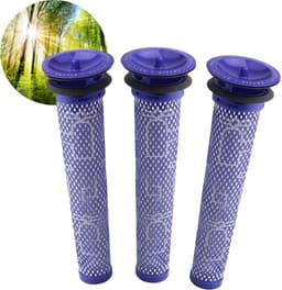 XL set Hepa Filter 3 stuks - Front filters geschikt voor Dyson V6 V7 V8 DC58 DC59 DC61 DC62. — thumbnail 1
