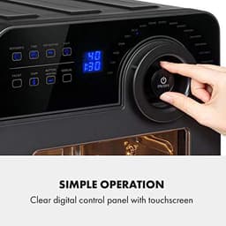 Hot Air Fryer met Digitale Bediening en 16 Voorgeprogrammeerde Instellingen - 14 L Capaciteit, 1700 W, Tot 220 °C — thumbnail 4