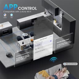 Teendow D65S MAX 3-in-1 Robotstofzuiger en -mop met LiDAR-navigatie, slimme kaartvorming en maximale sterke 6000Pa zuigkracht, zelfledigende bases voor 70 dagen, WiFi/App/Alexa spraakbediening, obstakelvermijding - EU-stekker — thumbnail 2