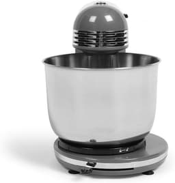 Multifunctionele Keukenrobot 3L – Deegmixer & Kneedmachine met Mengkom – Keukenmachine voor Mixen en Kneden – 250W – Grijs — thumbnail 5
