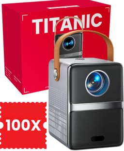STOBE® TITANIC MINI BEAMER - BULK INKOOP - Leverancier voor mini projector - kleine beamer - 100 tot 500 stuks — thumbnail 1