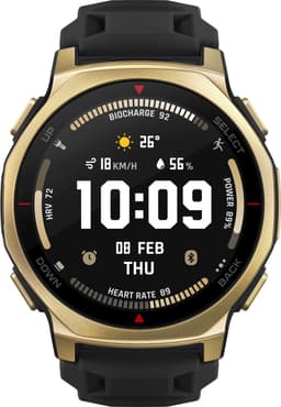 Amazfit T-rex 3 Pro 3,35 cm (1.32") AMOLED 44 mm Digitaal 466 x 466 Pixels Touchscreen Goud Wifi GPS — thumbnail 1