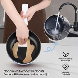 VIN® Hotpot Electrisch Chinees – Kaasfondue Pan Elektrische Multipan – Multifunctioneel 1.7L - Chinese Fondue 200/600Watt – Saute Pan – Friteuse – Hete Pan- Stomer – Langzame Kookplaat – Gemakkelijk Schoon te Maken - Blauw — thumbnail 3
