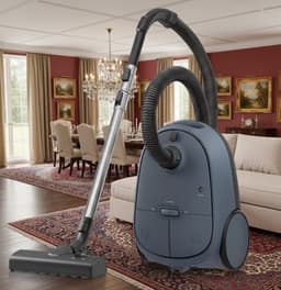CleanPro 6000 Stofzuiger met Zak – 850W Hoge Zuigkracht – 12m Actieradius – 55% Gerecycled Plastic – Inclusief Extra Zuigmonden – Ideaal voor Huisdieren & Bekleding – 3.5L Zakcapaciteit – Hygienefilter 99.99% – Blauw — thumbnail 5