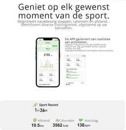 DrPhone RingSense V2 - Smart Ring - Europese ringmaat 65/66 - IP68 Waterdicht - 24-Uur Hartslagmonitoring – Slaapmonitor – Stappenteller – Mobiele App – Rose Goud — thumbnail 5