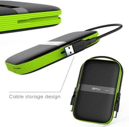 Externe HDD 4TB 2.5'' USB 3.0, IPX4 - Zwart — thumbnail 3