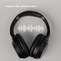 Selencia Urban Play Koptelefoon - Draadloze Koptelefoon met Active Noise Cancelling - Bluetooth Headphones - Midnight Black — thumbnail 3