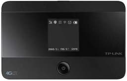 TP-Link M7350 - 4G (CAT4) draagbare wifi-router, MiFi, kleurendisplay, 150 Mbps, 2000 mAh accu (8 uur), verbindt met 10 apparaten tegelijk, eenvoudige installatie, kleur: zwart — thumbnail 3