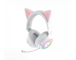 Razer Kraken Kitty V3 Pro - Draadloze Gaming Headset - 28 kHz - 7.1 Surround - 2.4 Ghz - RGB - Wit