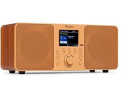 DAB radio met Bluetooth - Audizio Genua - DAB+ radio, FM radio - Auto scan - Koper
