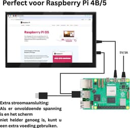 White-Label® Portable Monitor - Draagbare Scherm - Uitbreider - Full HD — thumbnail 2