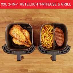 Tefal Easy Fry & Grill XXL EY8018 - 2-in-1 Airfryer & Grill - 6.5L - FlexCook - 8 Programma's - Zwart - Voor 8 Personen — thumbnail 4