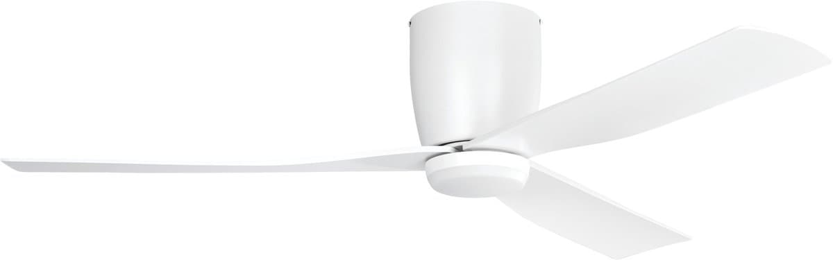 EGLO Lerici Plafondlamp met ventilator - 132cm - DC-energy saving - Wit - Dimbaar — afbeelding 1