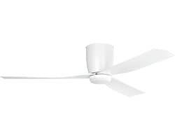 EGLO Lerici Plafondlamp met ventilator - 132cm - DC-energy saving - Wit - Dimbaar