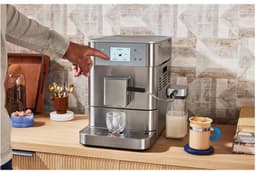 KitchenAid Volautomatische Espressomachine KF7 - 20+ recepten en melkopschuimer - 2 kopjes tegelijk vullen - Inox — thumbnail 4