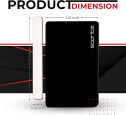 Draagbare Externe Harde Schijf 500GB Slanke USB 3.0 Gegevensopslag voor Back-up — thumbnail 5