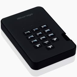 Beveiligde Draagbare Externe Harde Schijf 2TB met PIN-Toegang en Hardware-Encryptie — thumbnail 4