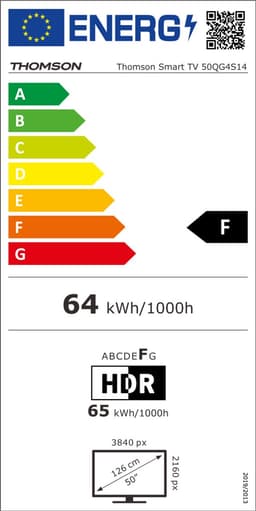 Thomson 50QG4S14 - QLED - Google TV — thumbnail 2