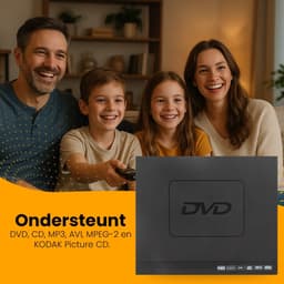 Premes DVD Speler Met HDMI - Full HD - 1080P - Inclusief HDMI, AV-Kabel En Afstandsbediening - USB - DVD En CD Speler — thumbnail 5