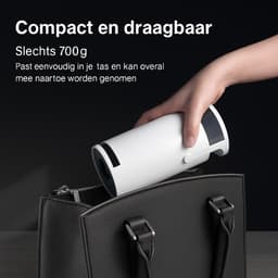 4K Mini Beamer Smart Projector - voor IOS & Android WiFi 6 & Bluetooth 5.4 – Thuisbioscoop – Wit — thumbnail 2