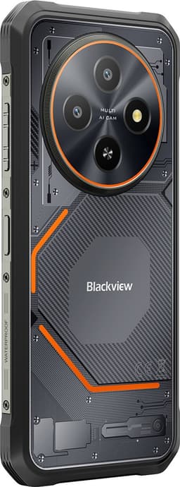 Blackview FORT 2 - AI Robuuste Smartphone - 24 GB RAM - 256 GB ROM - 6,56 inch MTK G81 - Robuuste telefoon - Android 15 - GPS IP69K OTG NFC Gemini AI - Zwart — thumbnail 2