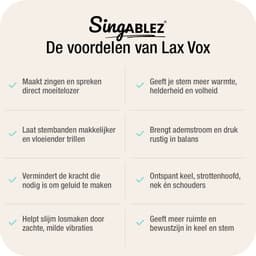 Singablez® Complete Lax Vox Set - Bubbelen Stemmethode - Originele Siliconen Slang - (35 cm) - Stem Zangslang - Slang Voor Zang - Bubbel Rietje - Samengesteld Door Zangcoach - Uitgebreide Handleiding — thumbnail 2