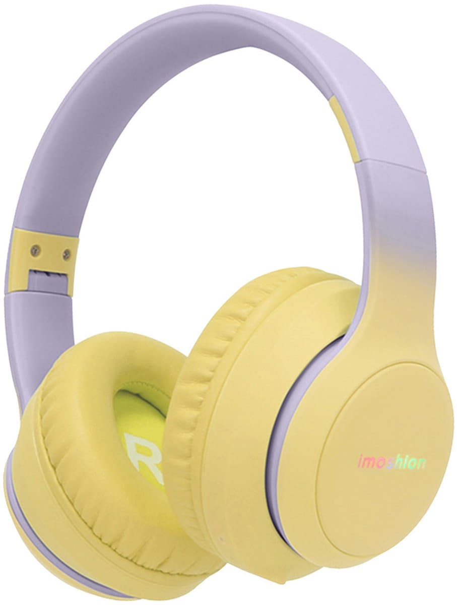 imoshion Kinder Koptelefoon LED - Bluetooth en Decibelbegrenzer - Draadloze Koptelefoon Kinderen — afbeelding 1