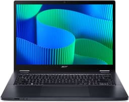Acer TravelMate TMP414RN-55-TCO-59VM Intel Core Ultra 5 225U Hybride (2-in-1) 35,6 cm (14") Touchscreen WUXGA 16 GB DDR5-SDRAM 512 GB SSD Wi-Fi 7 (802.11be) Windows 11 Pro US International Blauw — thumbnail 5