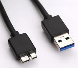 USB 3.0 naar Micro B datakabel 50 cm voor harde schijven, tablet, camera en PC — thumbnail 2