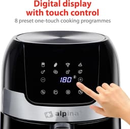 Heteluchtfriteuse 3.5 Liter - Airfryer met Timer en Digitaal Display - Voor 3-5 Personen — thumbnail 3
