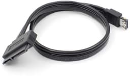 Dual Power 12V en 5V eSATAp naar SATA-kabel voor 2,5 en 3,5 inch harde schijven — thumbnail 5